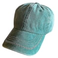 thumbnail image 1 of Women Men Vinta Washed Dyed Cap Casual Outdoor Sunscreen Wavy Striped Adjable Dad Hat, 1 of 5