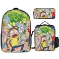 thumbnail image 1 of Rick and Morty Season Backpack Learning Maestro Bookbag with Symphony Lunch Organizer, 1 of 5