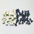 thumbnail image 6 of 32 Pcs Plastic Chess Pieces International Chess Pieces Standard Tournament Chessmen Pieces for Chess Game, 6 of 8