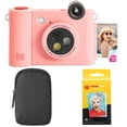 thumbnail image 1 of Cámara e impresora KODAK Smile+ 2 en 1 con estuche y papel - Rosa, 1 of 5