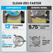 SurfaceMaxx 14.5-in Stainless Steel Surface Cleaner