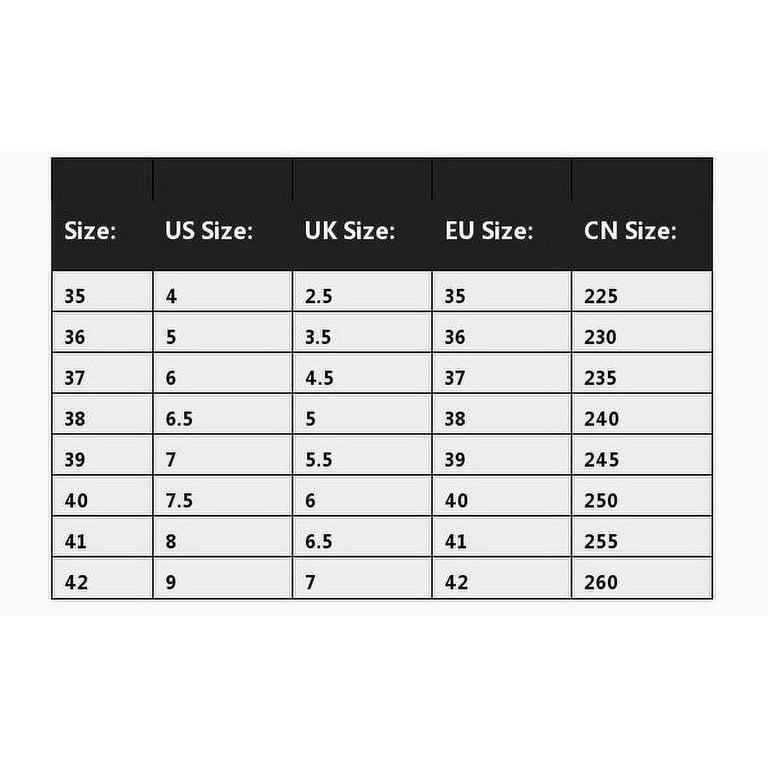 Balenciaga shoe online size chart women's