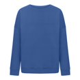 thumbnail image 4 of Fgnfyis Women's Sweatshirt Hoodless Cozy Pullover Classic Fit Soft Interior Long Sleeve Everyday Wear Womens Crewneck Sweatshirt, 4 of 6