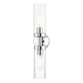 thumbnail image 3 of 16172-05 Livex Lighting Ludlow - 2 Light ADA Bath Vanity In Nautical Style-19.25 Inches Tall and 4.25 Inches Wide-Polished Chrome Finish, 3 of 14