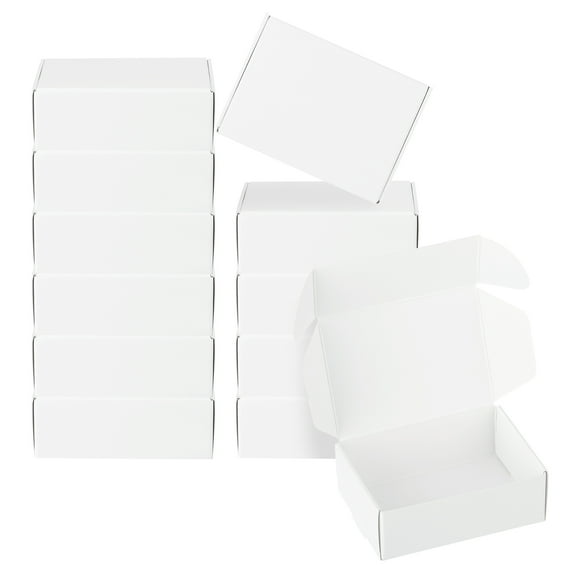 Uxcell 3.3x2.4x1.2" Paper Soap Box, 40 Pack Soap Boxes Rectangle Packaging Boxes, White