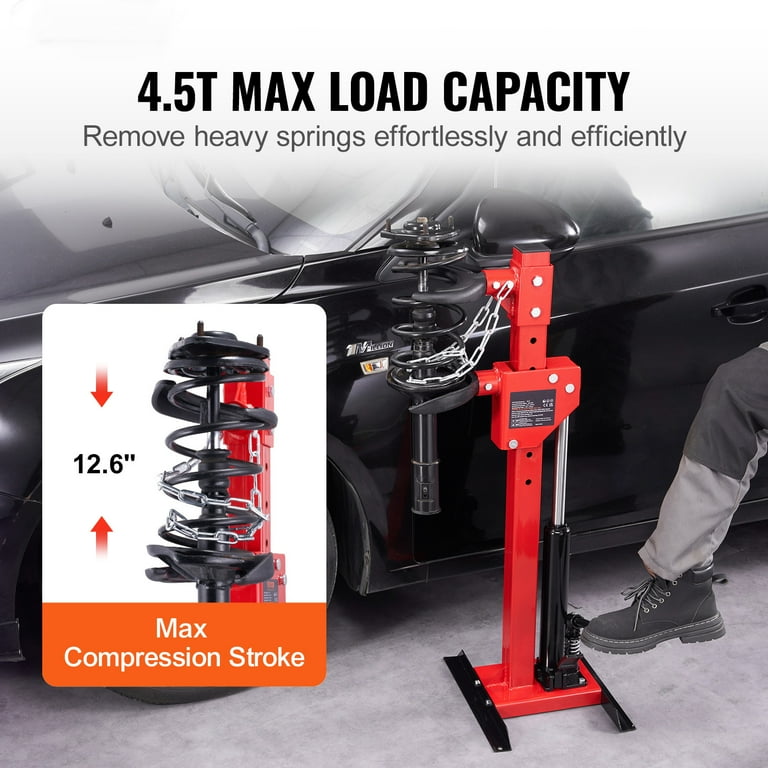 BENTISM Hydraulic Strut Spring Compressor, 4.5 Ton Capacity BENTISM Hydraulic Strut Spring Compressor, 4.5 Ton Capacity