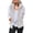 Gray-1, variant on Women'S Faux Fur Vest Fuzzy Fleece Jacket Stand Neck Thermal Jacket Full Zip Up Trendy Winter Coats Warm Vests