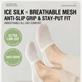 thumbnail image 6 of velthentic invisible breathable anti-slip socks, low-cut no show socks for women men, one size US 6-10, 6 pairs Multicolor, 6 of 9