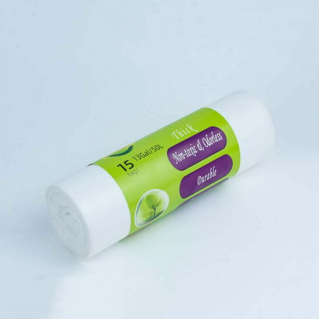 Biodegradable Garbage Bag Thickened Enlarged Starch Degradable Trasn Bags Point-off Cleaning Waste Bag Plastic Bag Trash Pouch