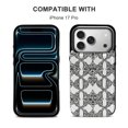 thumbnail image 5 of Geometric Diamond Pattern Leather Wallet Case for iPhone13 pro max Wallet Case Card Holder Flip, 5 of 8