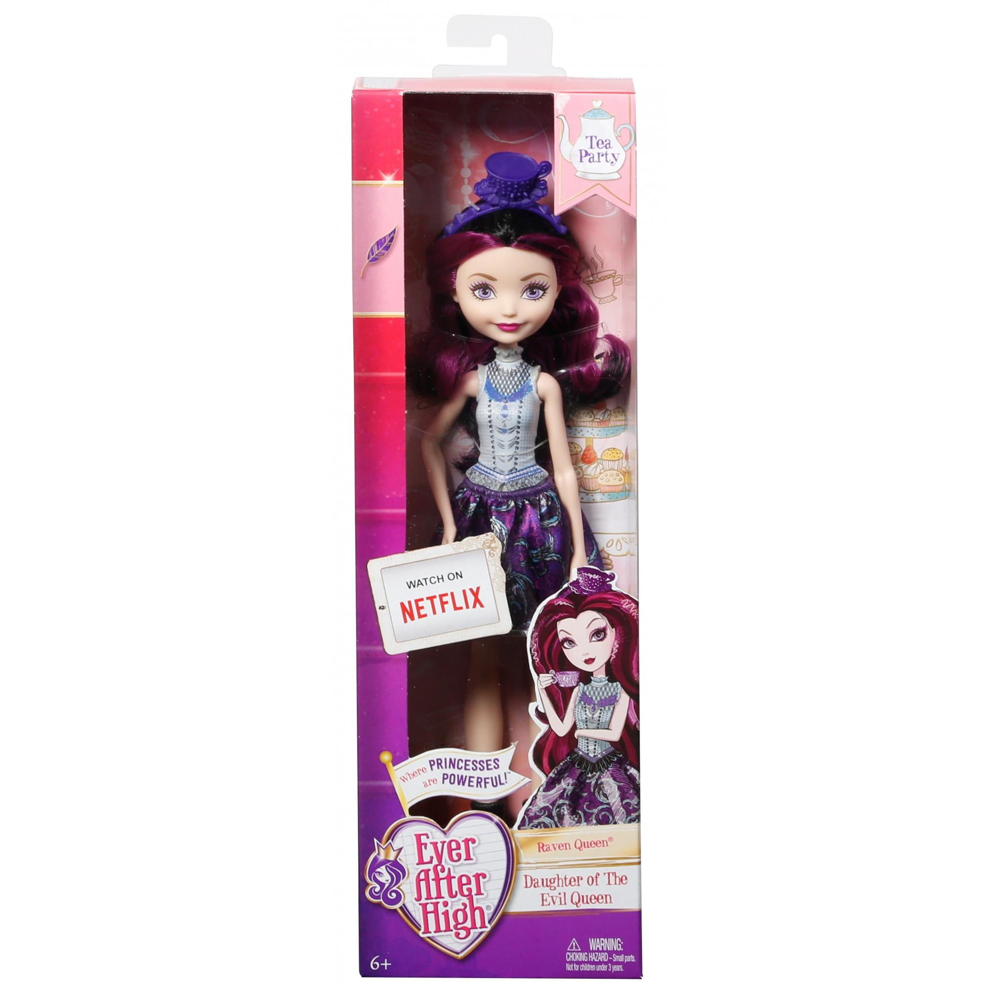 Boneca Articulada - Ever After High - Festa do Chá - Raven Queen