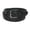 Black, variant on Men's Big & Tall Bison Leather 1.25 Inch Dress Belt