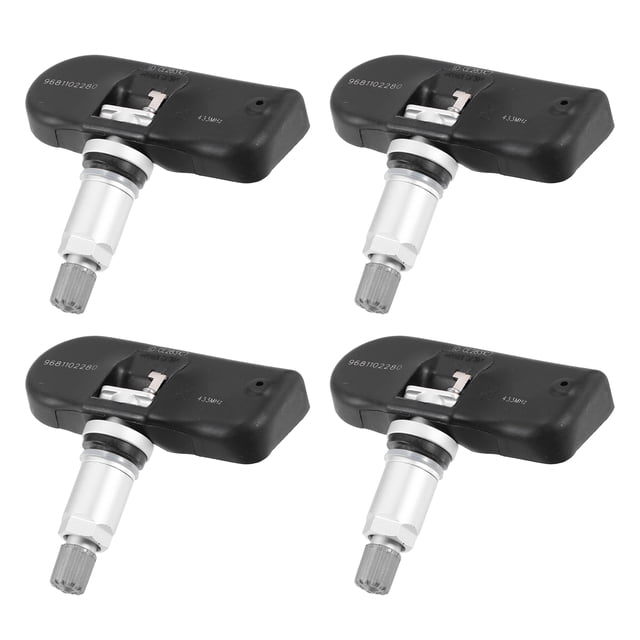 Unique Bargains 4 Pcs 9681102280 Capteur de Système de Surveillance de la Pression des Pneus Capteur TPMS 433MHz pour Rover de la Gamme de Rover Terrestre