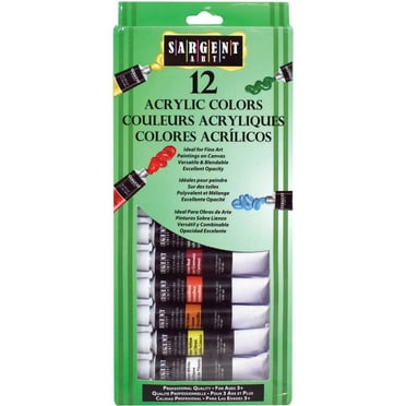 Reeves Acrylic Color Set, 12-Colors - Walmart.com