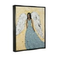 thumbnail image 3 of Stupell Industries Beautiful Angelic Woman Painting Painting Jet Black Floating Framed Canvas Print Wall Art, Design by Jade Reynolds, 3 of 6