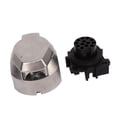 thumbnail image 1 of Female Trailer Connector, Easy To Use Aluminum Alloy 13 Pin Trailer Socket  For EU Standard Trailers, 1 of 8