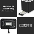 thumbnail image 4 of SEEDEEM Toaster 2 Slice, Touch Control Screen, Smart Stainless Toaster, 6 Shade Setting, 6 Bread Selection, Countdown, Removable Crumb Tray, 900W, Ma, 4 of 8
