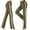 Army Green, variant on Vivianyo HD Women's High Waist Striped Flare Yoga Pants, Casual Drawstring Bootcut Workout Leggings, Women's Army Green, Sizes S-3XL