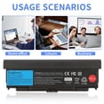 thumbnail image 3 of KingSener T440P 100WH Laptop Battery for Lenovo ThinkPad T540P W540 W541 L440 L540 45N1144 45N1145 45N1148 45N1769 45N1158, 3 of 9