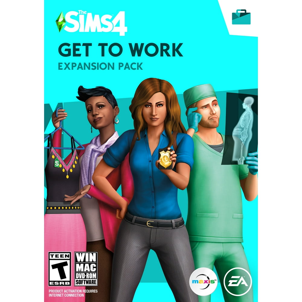 The SIMS 4 Get to Work Expansion Pack, PC