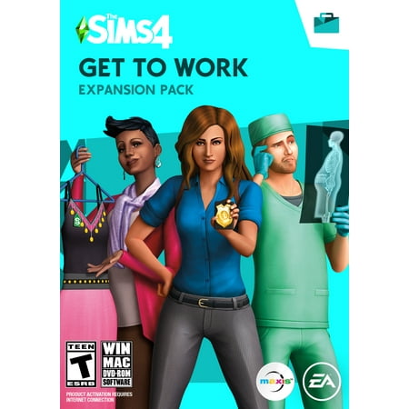 The Sims 4: Get to Work Expansion Pack - PC