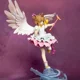 thumbnail image 2 of Figura de Anime Sakura Captor de tarjetas de 27cm, figura de acción de Kinomoto encantadora chica, figuritas de Pvc, modelo coleccionable, juguetes para niños y adultos, regalos, 2 of 5