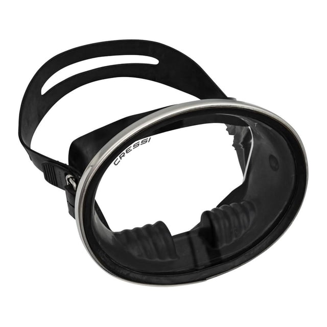 Visor Cressi Máscara Pacifico Rubber Negro