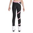thumbnail image 2 of iiniim Kids Girls Athletic Color Block Gymnastics Yoga Pants Tights Dance Leggings Pink 16, 2 of 7