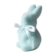 thumbnail image 5 of 2025 Flocked Bunny Easter Decorations Rabbit Statue Decor Foam Bunny Figurines Collectible Figurines Home Table Decor, 5 of 7