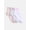 Platinum Silver Heather, variant on No Boundaries Women's Ankle Socks, 3-Pack, Size 4-10