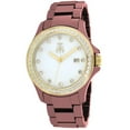 thumbnail image 2 of Jivago Women's Ceramic Maroon MOP Dial Watch - JV9415, 2 of 2