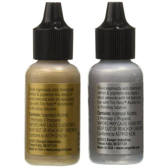 Ranger Tim Holtz Adirondack Alcohol Ink Metallic - 1 Pack of 2 Piece
