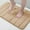 Camel, variant on Memory Foam Bath Mat Rug, 24" x 16", Ultra Soft and Non-Slip Bathroom Rugs, Water Absorbent and Machine Washable Bath Rug for Bathroom, Shower, and Tub, Navy Blue