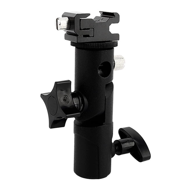 Matsuzay Adaptador de montaje de zapata ajustable Soporte de luz de flash Soporte de paraguas Soporte DH Accesorios de cámara y óptica