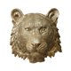thumbnail image 2 of Escultura de cabeza de animal de resina para colgar en la pared, decorativa, hecha a mano, para pared Tigre, 2 of 9