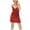Red, variant on LYXSSBYX Homecoming Dresses for Women Women Fashion Solid Color Sleeveless Sling Sexy Sequin V-Neck Dress