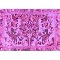 thumbnail image 1 of Ahgly Company Indoor Rectangle Animal Pink Traditional Area Rugs, 8' x 12', 1 of 4