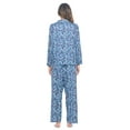 thumbnail image 4 of Casual Nights Women's Printed Long Sleeve Soft Pajama Set, 4 of 5