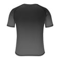 thumbnail image 3 of Mens Quick-Dry T-Shirts M-5X Big & Tall Plus Size Moisture-Wicking Athletic Tee Shirts Short Sleeve Crewneck Stretchy Gradient Workout Tops, 3 of 7