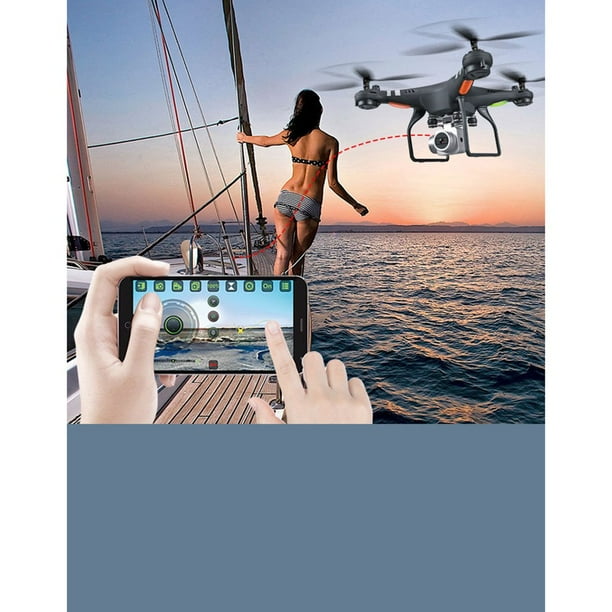 TOP.E WIFI Camera SH5HD FPV Drone RC Quadcopter Live Video