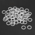 thumbnail image 2 of Unique Bargains Nylon Flat Washers for M12 Screw Bolt 20mm OD 1mm Thick Clear 100PCS, 2 of 4