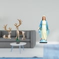 thumbnail image 2 of Elegantes figuras de ciervo con una dama religiosa para decorar el hogar y la oficina., 2 of 8