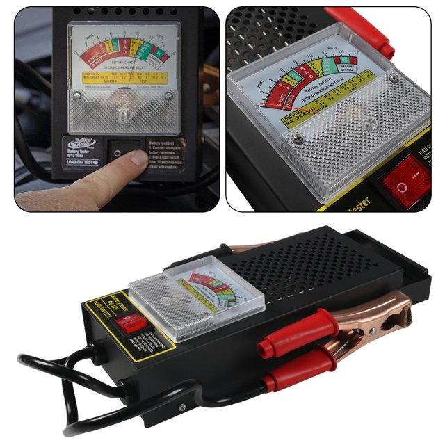 Prueba Descarga Alternador Comprobador Carga Batería Automotriz 12V 100A/6V 50 A