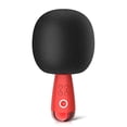 thumbnail image 1 of CALF Bluetooth Wireless Karaoke Microphone with Speaker,Changba Microphone, Portable Handheld Microphone, Carpool Karaoke Machine for Christmas Birthday Party Gift for Android/iPhone(Black, 1 of 7