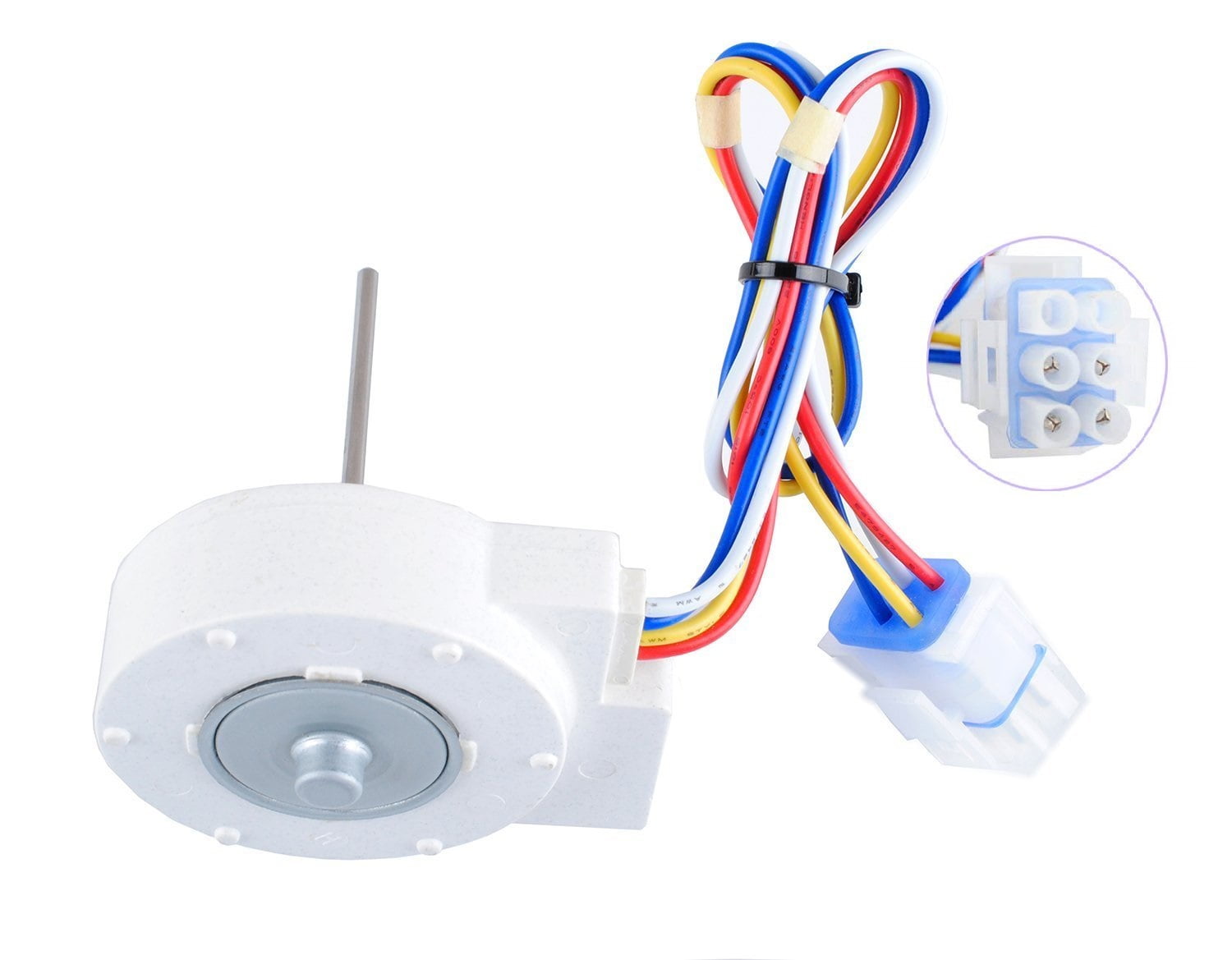 AH1019114 PS1019114 197D2039P007 197D2039P008 2-Pack WR60X10185 Evaporator Fan Motor Replacement for General Electric Refrigerator EA1019114 Compatible with Part Number AP3875639 1170107