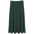 thumbnail image 3 of Girl's Fold Over Waist Stretch Knit Long Skirt, 3 of 6