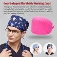 thumbnail image 2 of Gorros De Trabajo De 6 Piezas Para Médicos, En Forma De Calabaza, Servicio Prolongado, Color Puro, Botón De Pulido Opaco, Colores Surtidos, Sombreros De Funcionamiento Unisex matsuzay  AP008642-21, 2 of 6