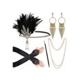 thumbnail image 1 of 26-27 Women's Accessories Accessories 20's Girl Costume 1920s Set Feather Jewellery, 1 of 5