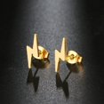 thumbnail image 1 of Pendientes de acero inoxidable Minimalismo Mapa Sol Clásico Gran oferta Pendientes de botón de moda Pendientes simples para mujer Joyería Boda NUEVO Tan Jianjun unisex, 1 of 2