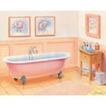 thumbnail image 3 of Jasper 14x12 Black Modern Framed Museum Art Print Titled - Bathroom in pink I, 3 of 5